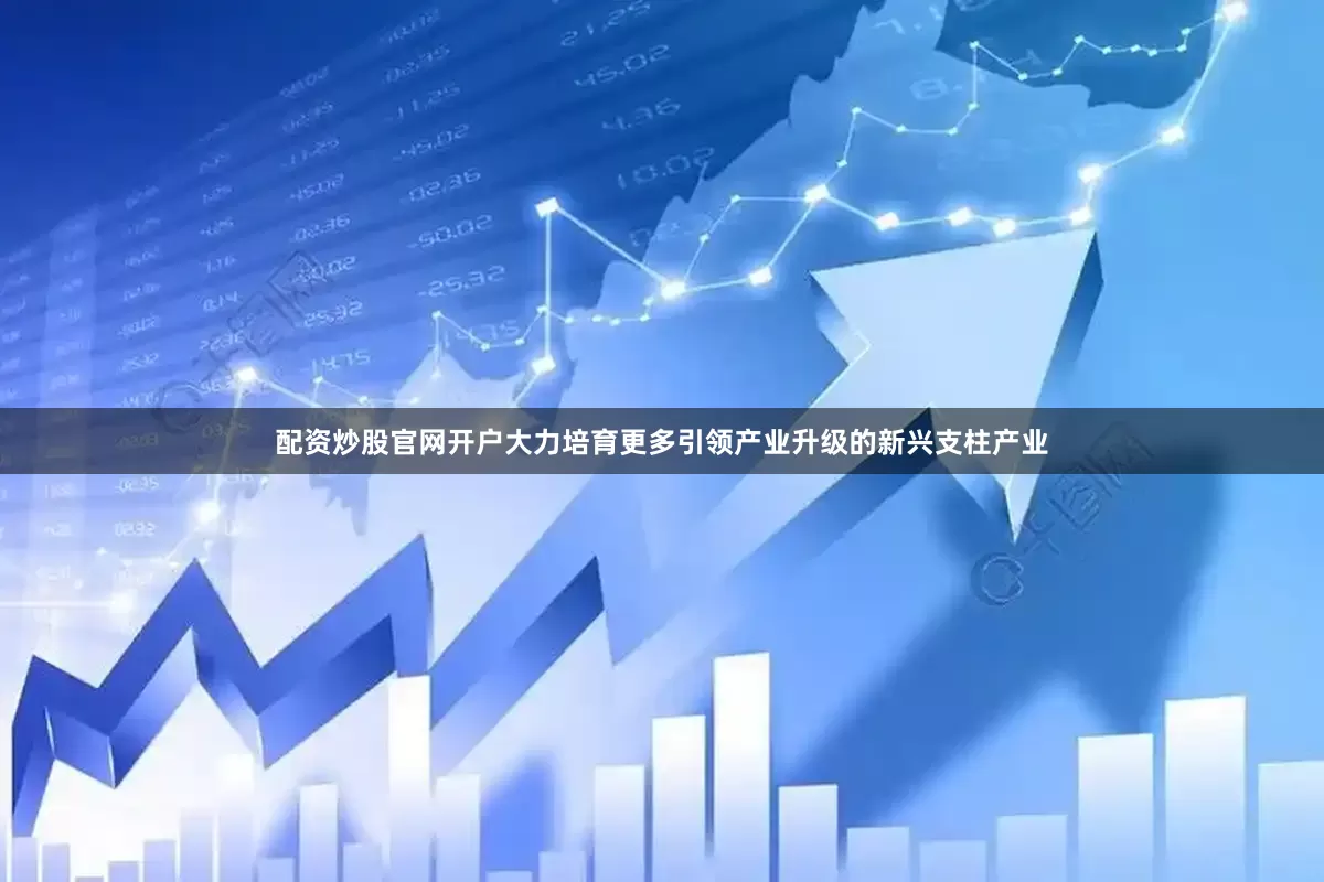 配资炒股官网开户大力培育更多引领产业升级的新兴支柱产业