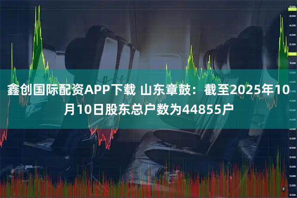 鑫创国际配资APP下载 山东章鼓：截至2025年10月10日股东总户数为44855户